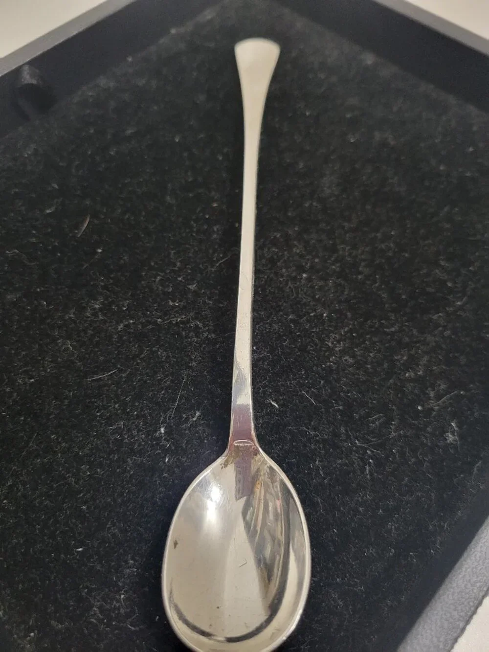 Scandinavian designer Albin Denmark Long Silverplate Spoon
